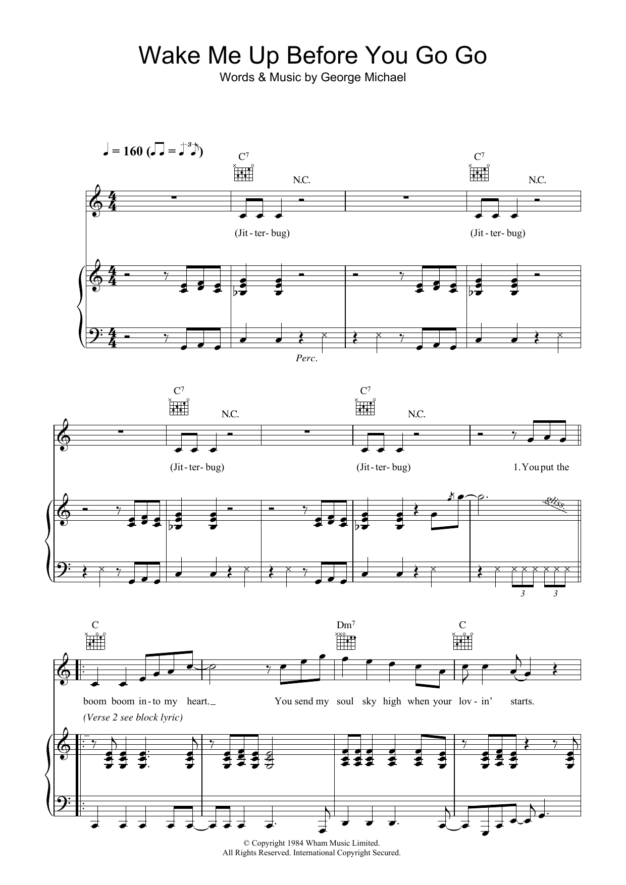 Produktbild zu: Wake Me Up Before You Go Go