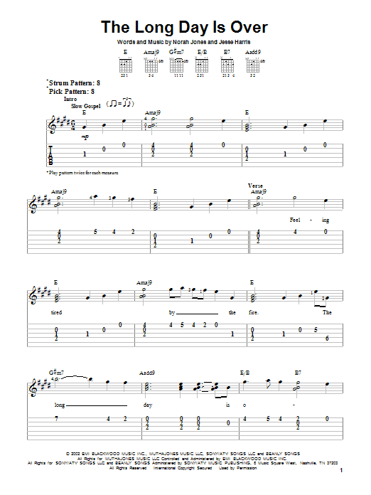 Product gallery: Page 1 of 1 The Long Day Is Over, Norah Jones