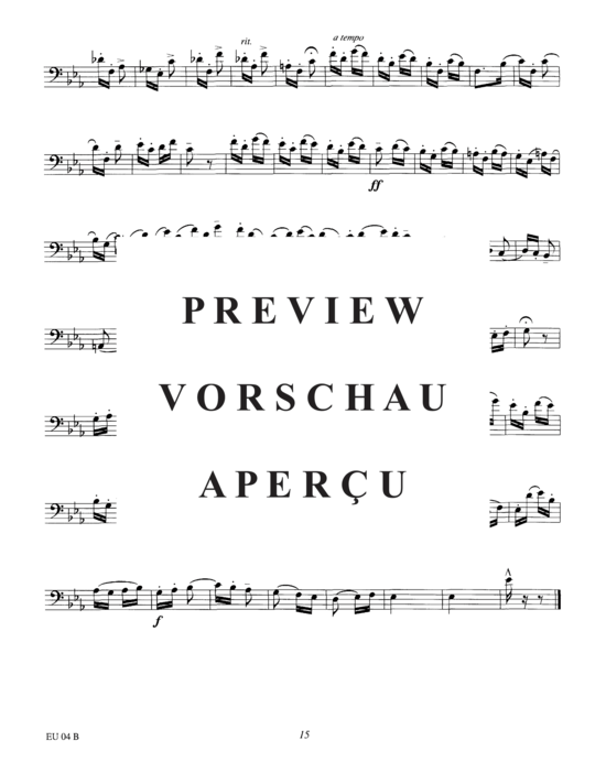 Product gallery: Page 19 of 21 Etudes for Euphonium, Vol. 4 , , (Euphonium Solo)