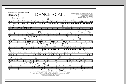 Produktbild zu:  Dance Again - Baritone T.C. - Tom Wallace