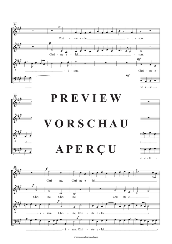 gallery: Messe , , (Gemischter Chor SATB)