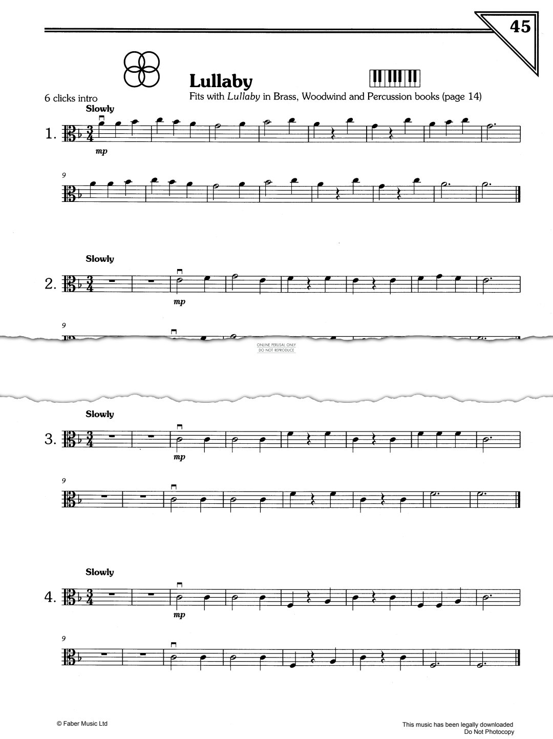 Product gallery: Page 1 of 1 Lullaby, Traditional