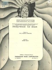 cover: Hollywood Or Bust, Dean Martin, Gesang, Gitarre, Klavier