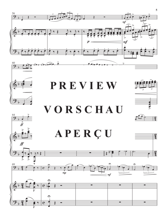 Product gallery: Page 7 of 21 Concertino , , (tuba + piano)