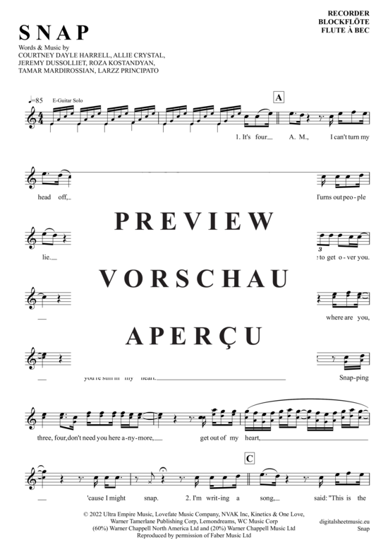 Product gallery: Page 2 of 4 Snap , Linn Rosa, (recorder)