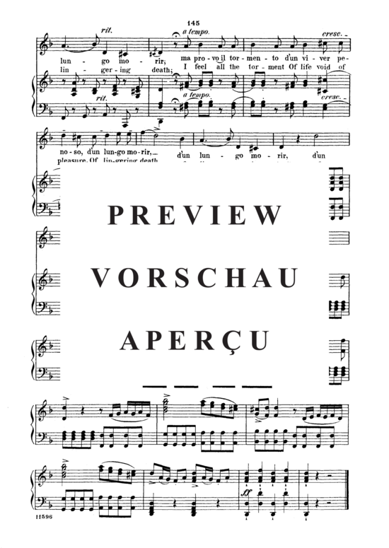 Product gallery: Page 13 of 13 Se il ciel mi divide, Parisotti, Alessandro, Medium Voice and Piano