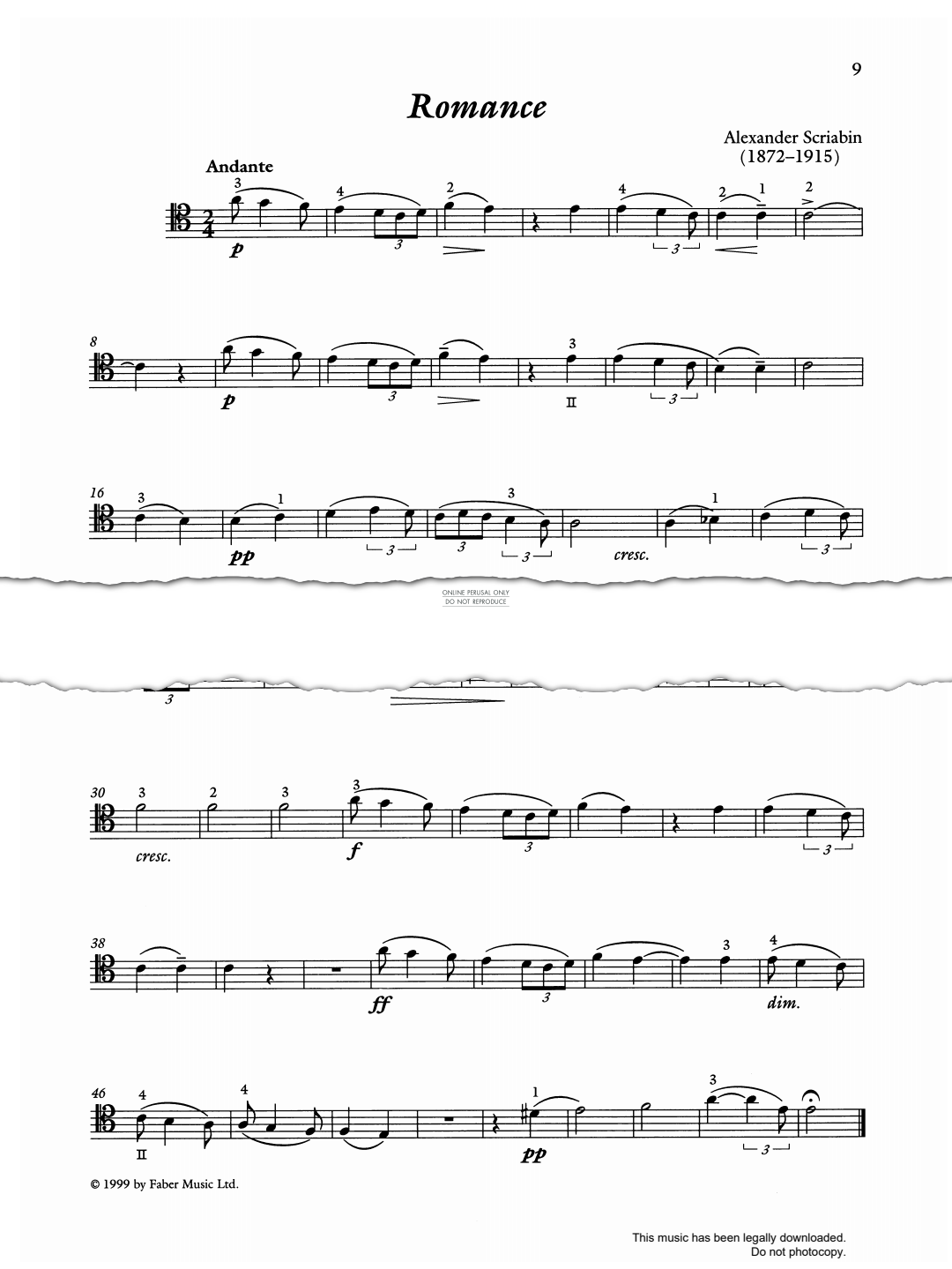 gallery: Romance, Alexander Scriabin
