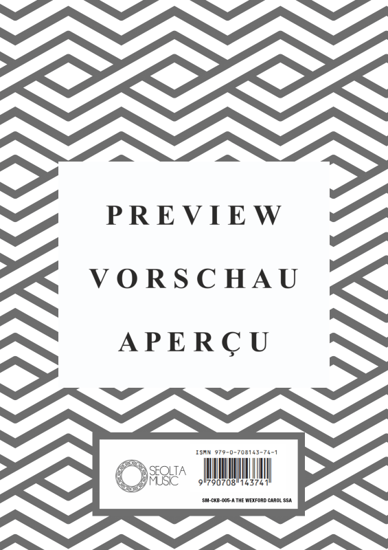 Produktgalerie: Seite 9 von 9 The Wexford Carol, , Frauenchor SSA und Klavier