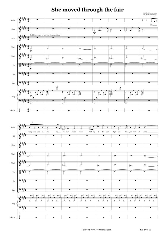 Produktbild zu: She Moved through the FairTraditional