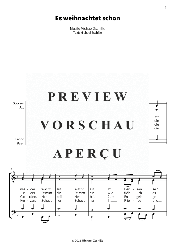 Produktgalerie: Seite 6 von 8 Es weihnachtet schon - Ein Mitsing-Weihnachtslied für alle, , Gemischter Chor