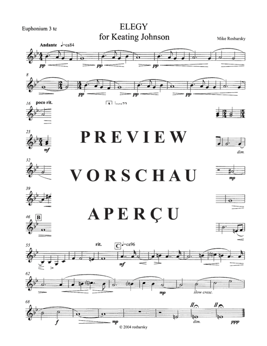 Product gallery: Page 18 of 20 Elegy , , (Tuba Quintet EEETT)