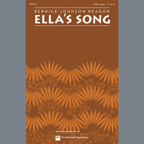 cover: Ella's Song, Bernice Johnson Reagon, Chor