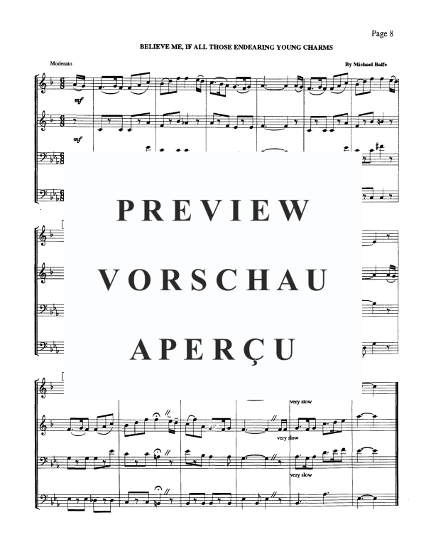 Produktgalerie: Seite 10 von 11 St. Patrick's Day Suite, , Blechbläser Quartett