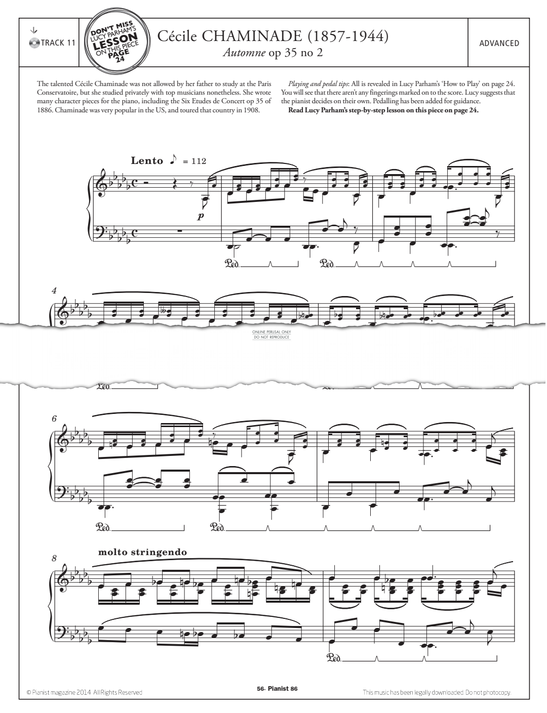 gallery: Automne Op.35, No.2, Cécile Chaminade