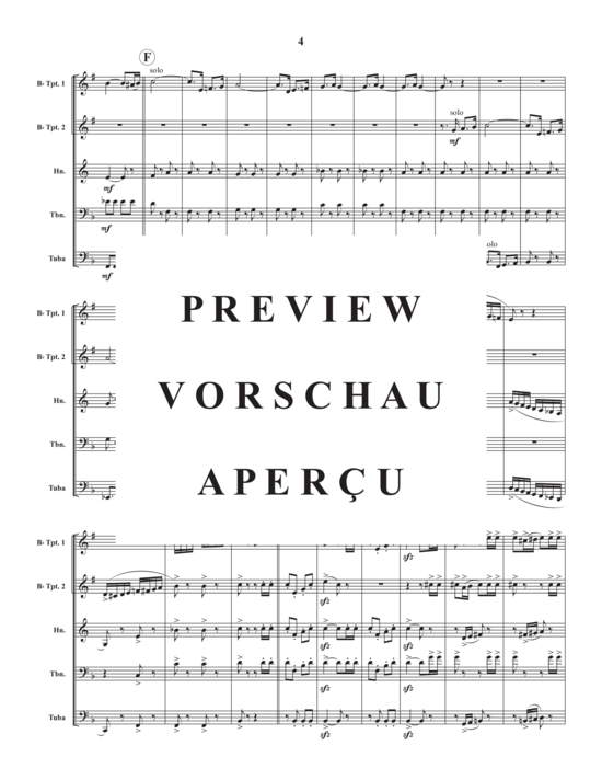 Produktgalerie: Seite 6 von 21 Morning, Noon and Nightin Vienna (Overture) , ,  (Blechbläserquintett)