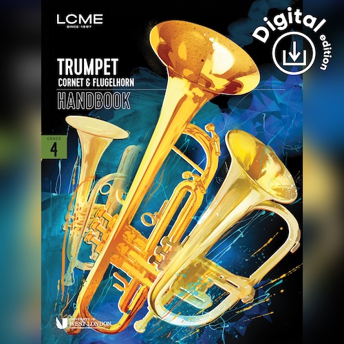 Produktbild zu: LCME Trumpet, Cornet & Flugelhorn Handbook 2025: Grade 4