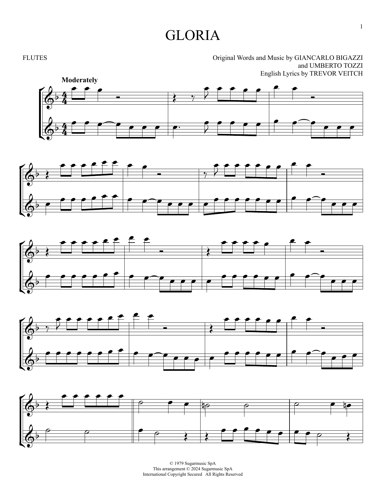 Product gallery: Page 1 of 1 Gloria, Laura Brannigan