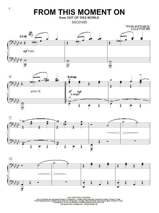 Produktbild zu: From This Moment On (from Kiss Me, Kate)