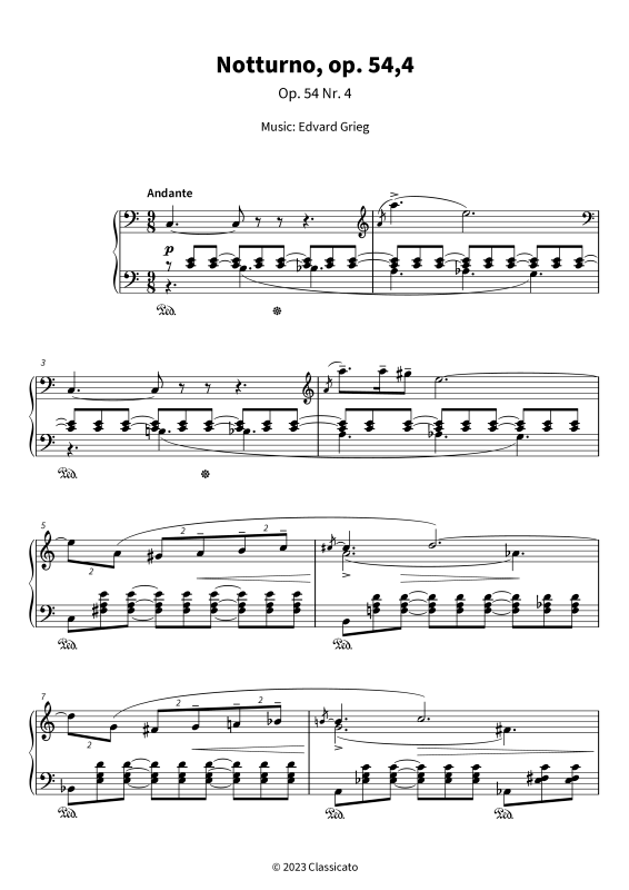 Product gallery: Page 1 of 9 Nocturne, , Piano Solo