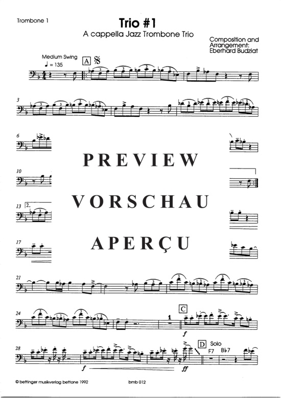 Product gallery: Page 6 of 11 Trio #1 , , (3x trombones)