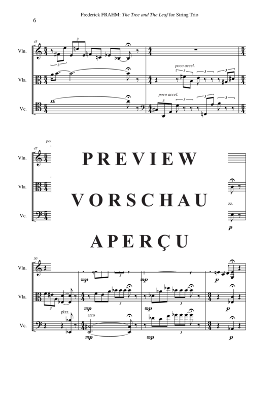 Produktgalerie: Seite 7 von 21 The Tree and the Leaf , , (Violine, Viola, Cello)