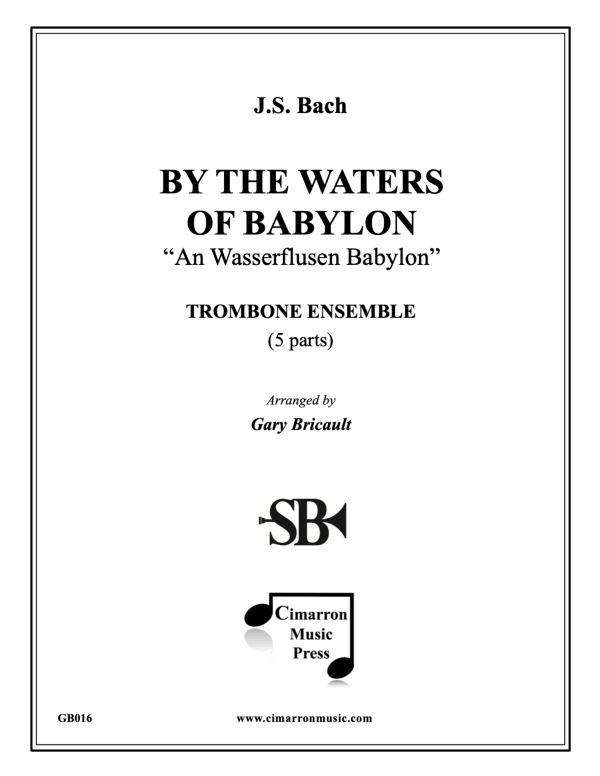 Produktbild zu: An Wasserflüssen Babylon BWV 653Johann Sebastian Bach