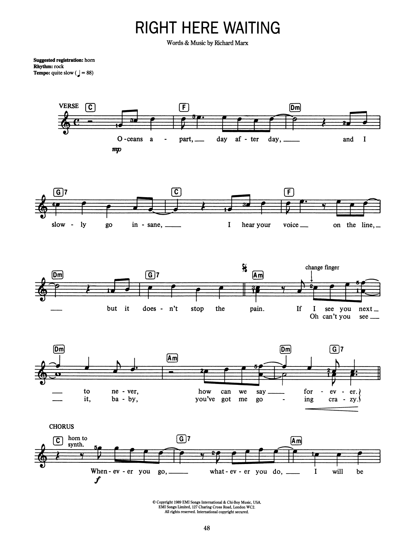 Produktgalerie: Seite 1 von 1 Right Here Waiting, Richard Marx