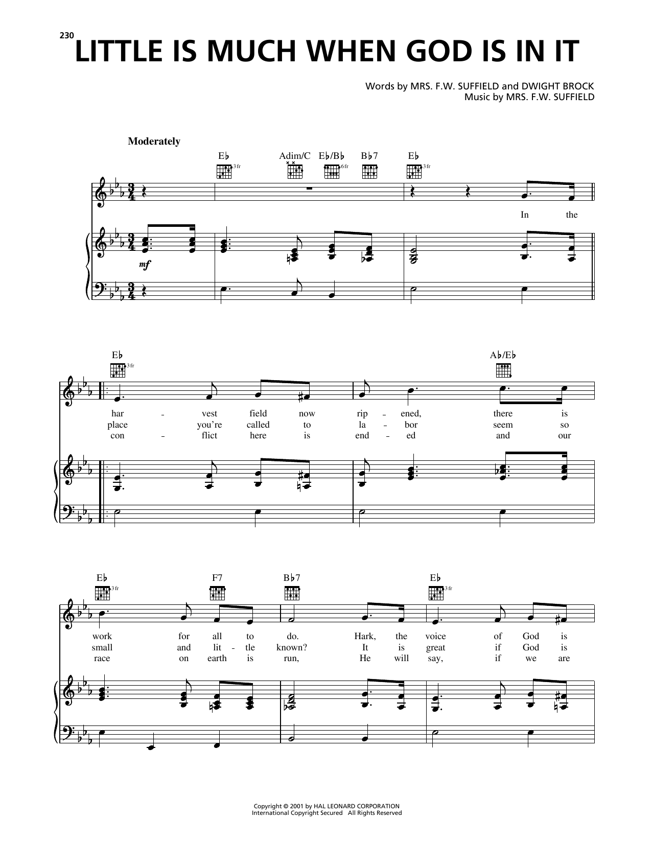 Produktbild zu: Little Is Much When God Is In It