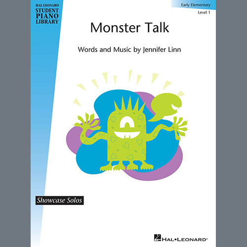 cover: Monster Talk, Jennifer Linn, Klavier