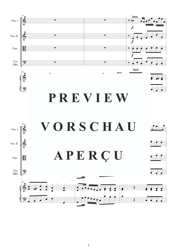 Produktgalerie: Seite 4 von 11 Cembalo Konzert Nr. 2 in C-Dur, , Cembalo und Streichorchester