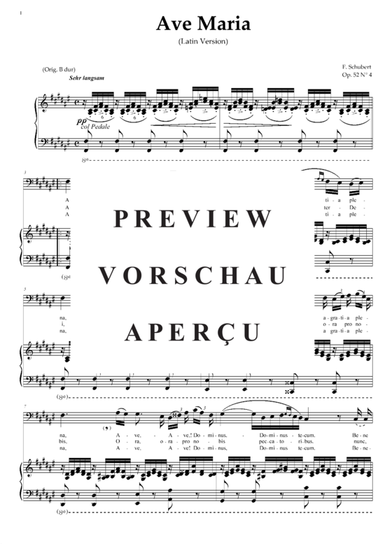 gallery: Ave Maria D.839 (Bass + Klavier) , ,  (Fis-Dur)