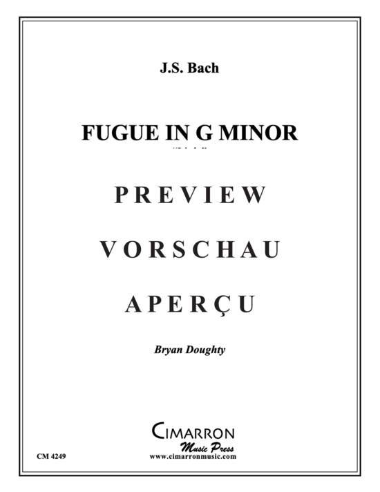 Product gallery: Page 2 of 18 Fugue in g minor , , (Tuba Quartett EETT)