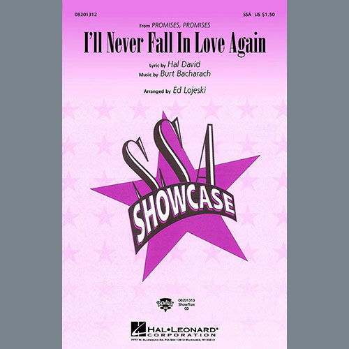 Produktbild zu: I'll Never Fall In Love Again (arr. Ed Lojeski)