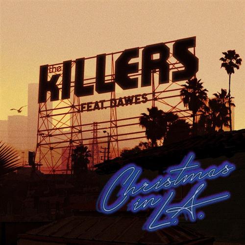 cover: Christmas In L.A. (featuring Dawes), The Killers, Gesang, Gitarre, Klavier