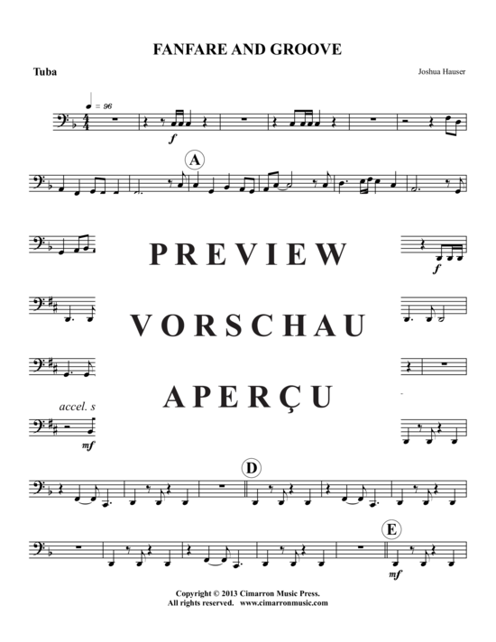 Produktgalerie: Seite 16 von 17 Fanfare and Groove , , (Blechbläser-Quintett)