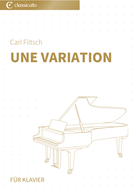 Produktbild zu: Une VariationCarl Filtsch