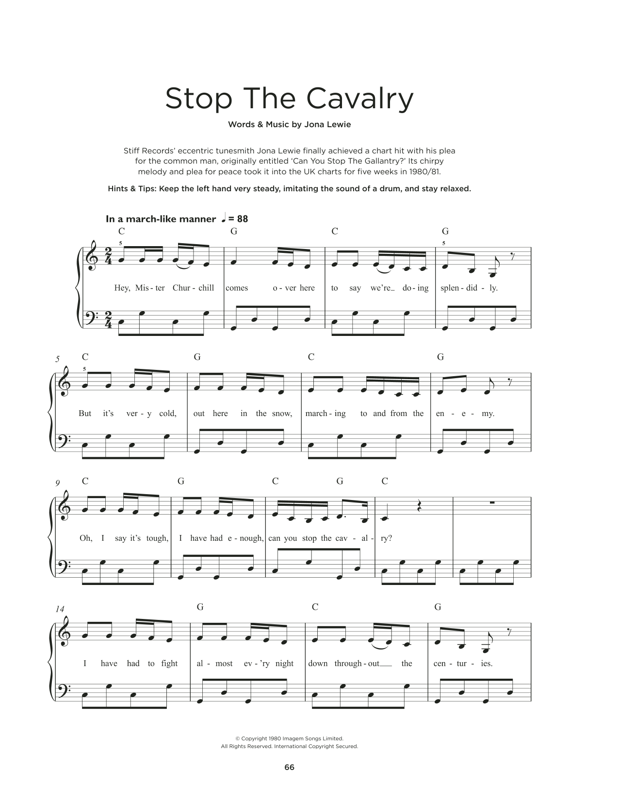 Produktbild zu: Stop The Cavalry
