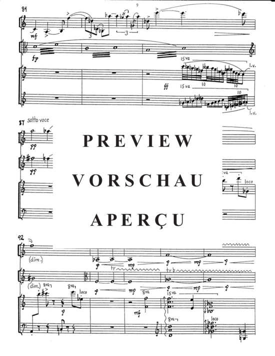Product gallery: Page 13 of 21 Reverie , , (clarinet, viola and piano)