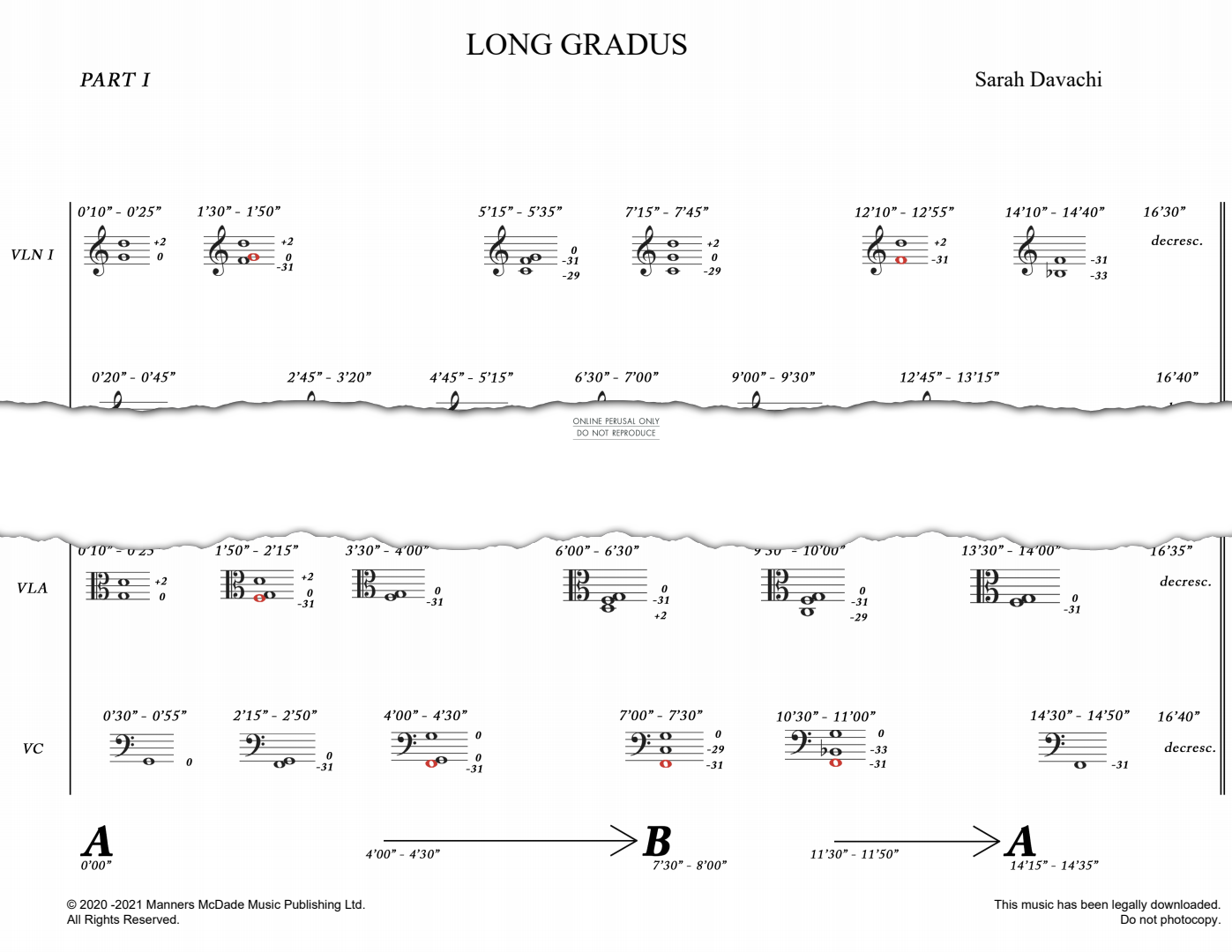 Produktgalerie: Seite 1 von 1 Long Gradus, Sarah Davachi, Viola, Violine, Violoncello