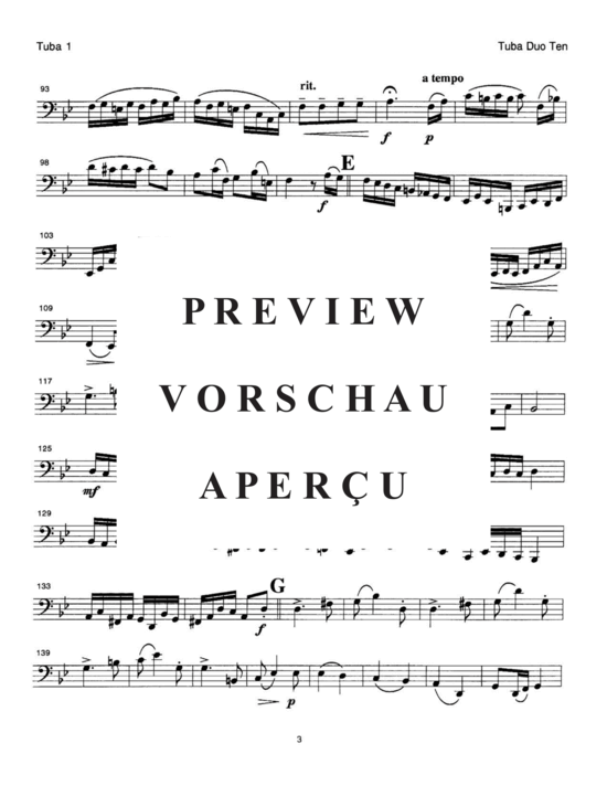 Produktgalerie: Seite 19 von 21 Concert Duets Vol. 2 , , (Tuba Duett)