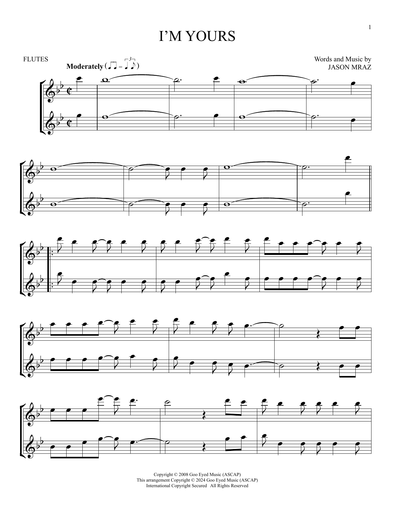 Product gallery: Page 1 of 1 I'm Yours, Jason Mraz