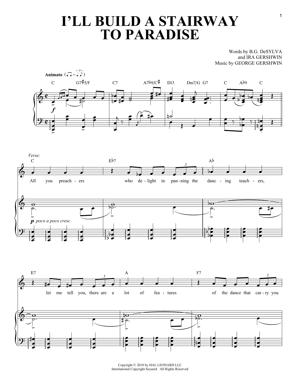Produktbild zu: I'll Build A Stairway To Paradise