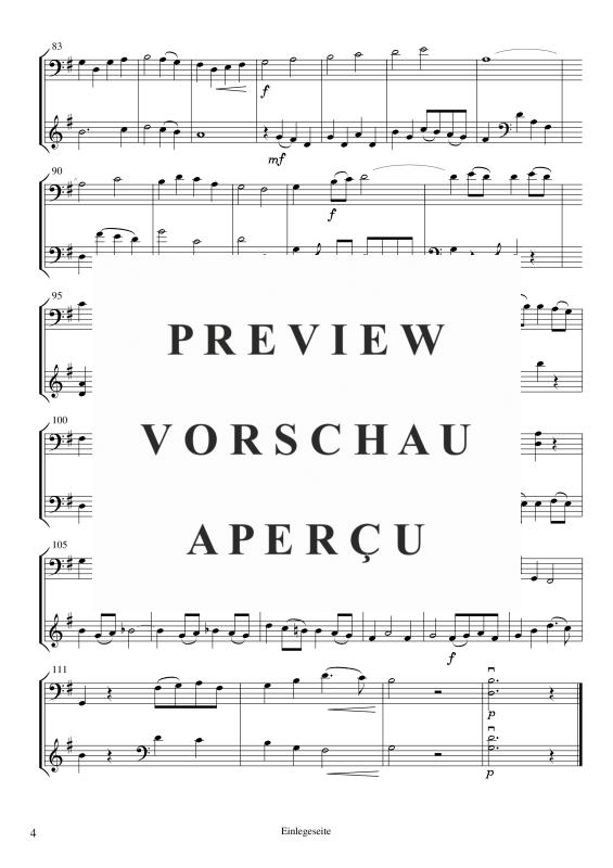 Produktgalerie: Seite 5 von 10 Duo Nr. 1 G-Dur Opus 50, , Cello und Kontrabass