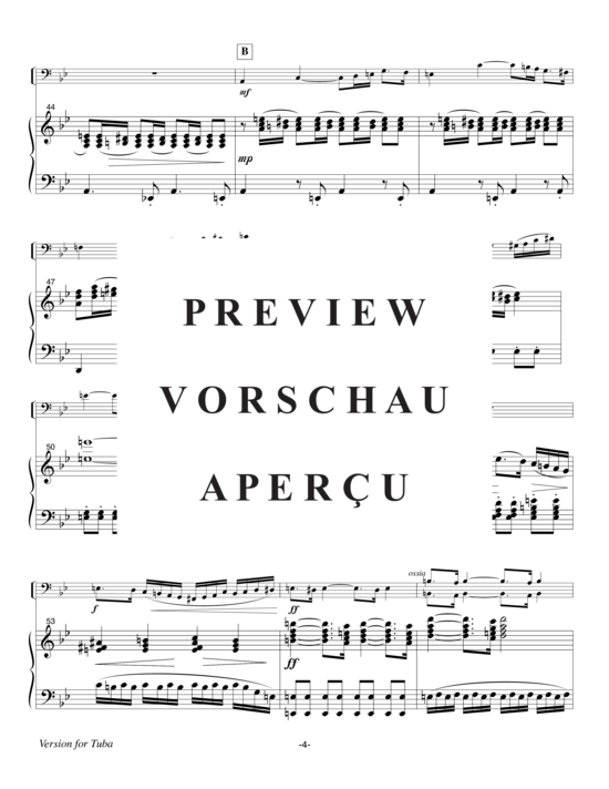 Product gallery: Page 6 of 21 Pershing Concerto , , (tuba + piano)