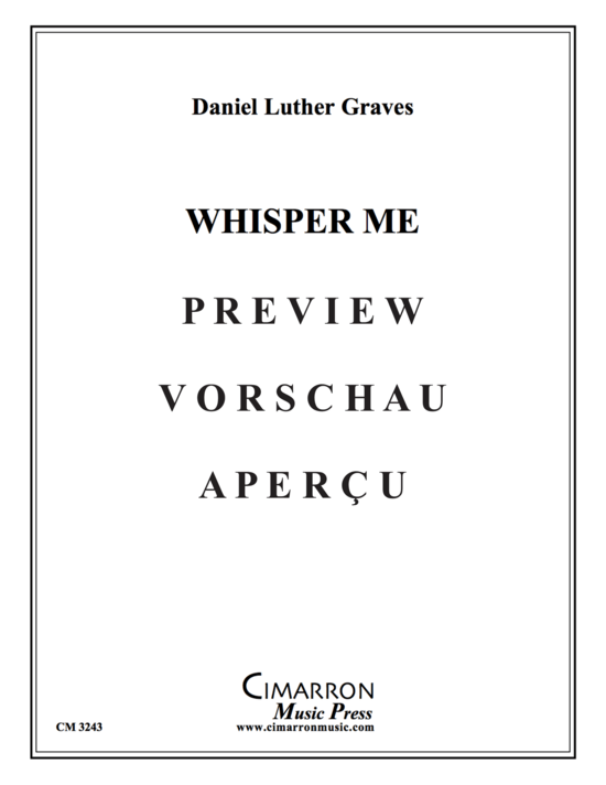 Produktgalerie: Seite 2 von 17 Whisper Me Your Dreams , , (Blechbläserquintett)