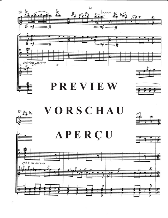 Product gallery: Page 17 of 21 Mysterious Exit , , (solo flute and 4 percussion instruments)