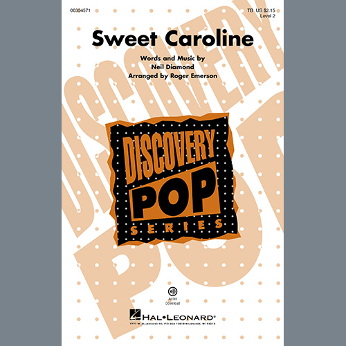 cover: Sweet Caroline (arr. Roger Emerson), Neil Diamond, Chor