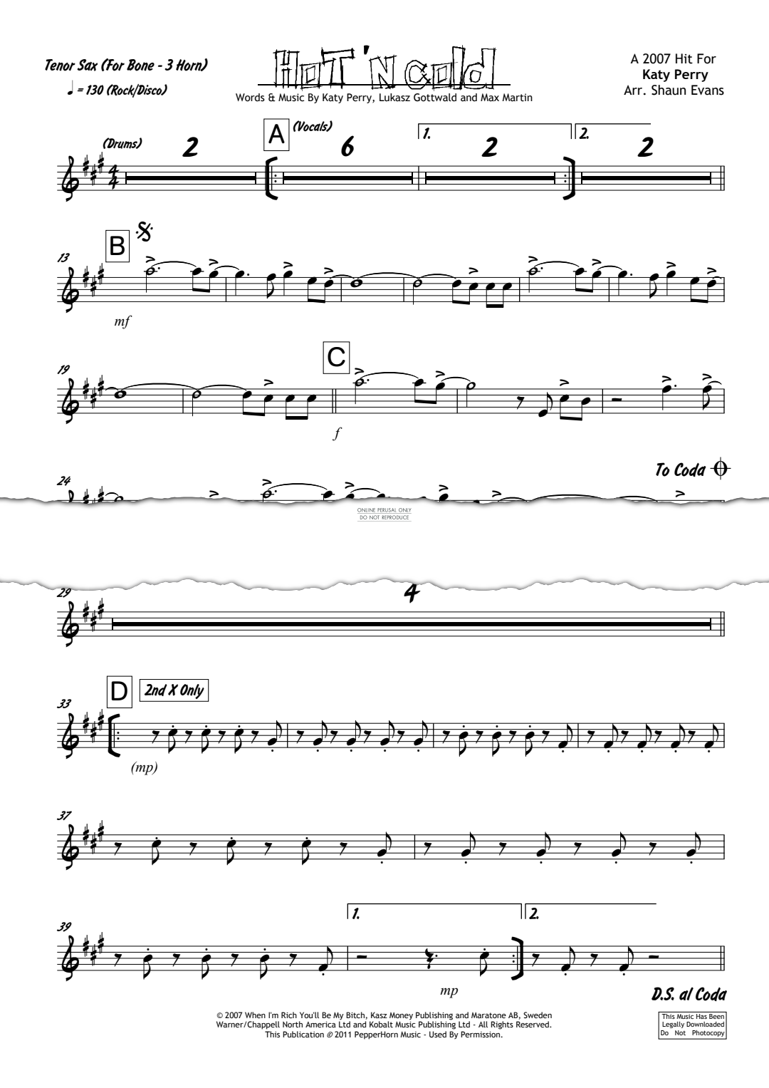 Product gallery: Page 1 of 1 Hot N Cold, Katy Perry