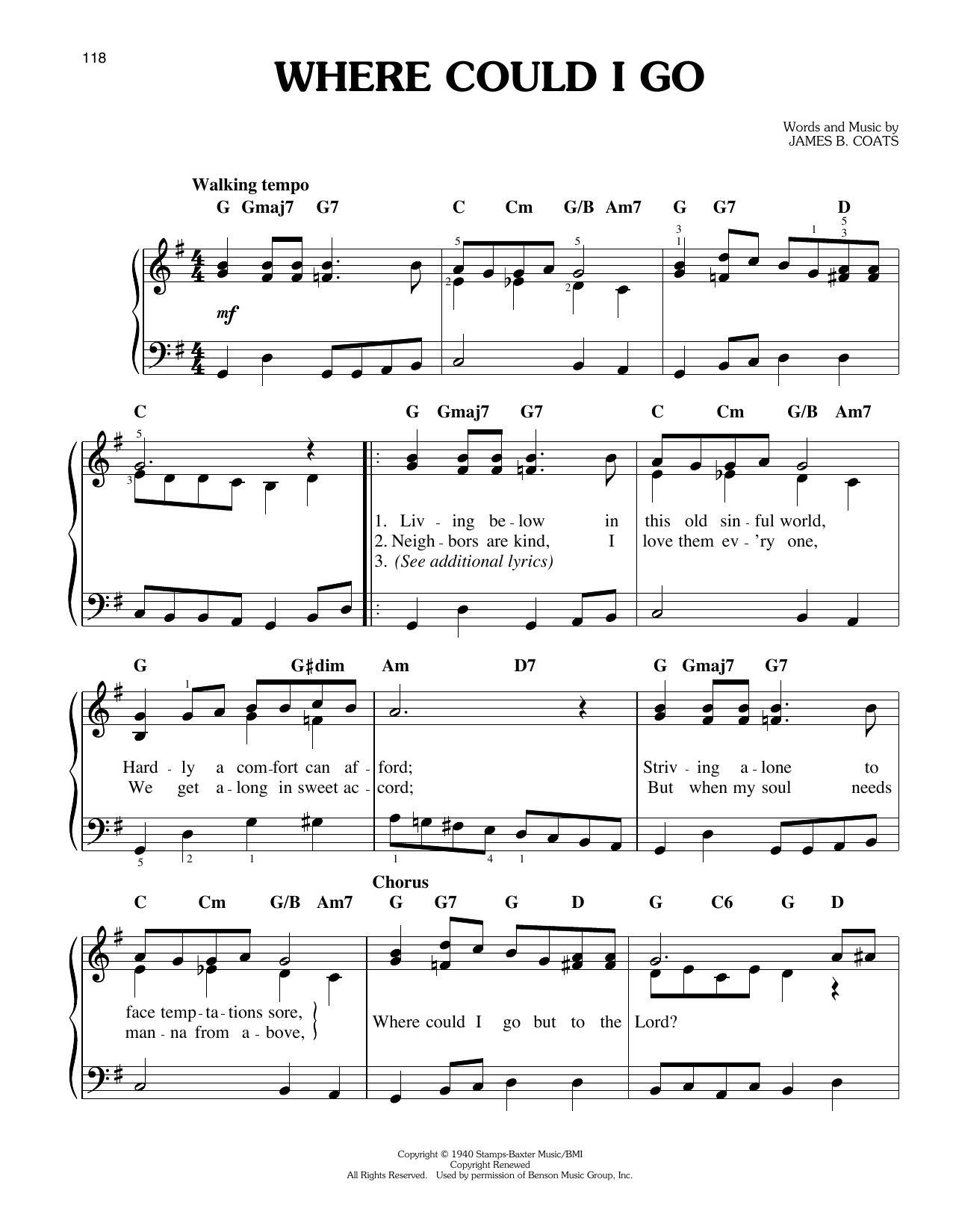 Produktgalerie: Seite 1 von 1 Where Could I Go, Elvis Presley, Klavier