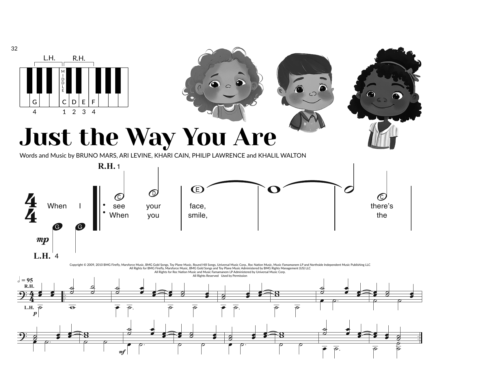 Produktbild zu: Just The Way You Are (arr. Brittany McCorriston)